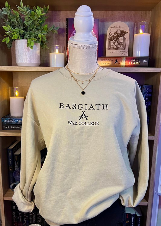 Basgiath War College Embroidery Crew Neck