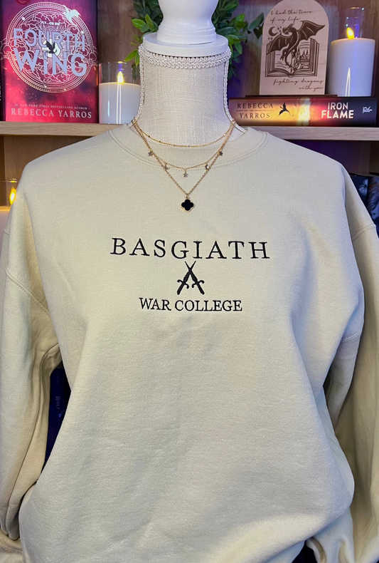 Basgiath War College Embroidery Crew Neck