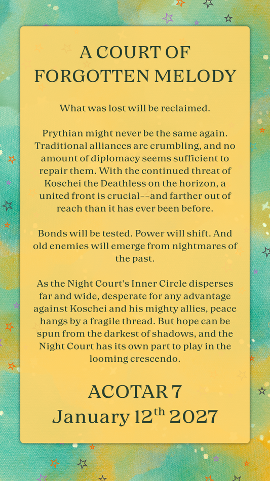 ACOTAR 7 Pre-order