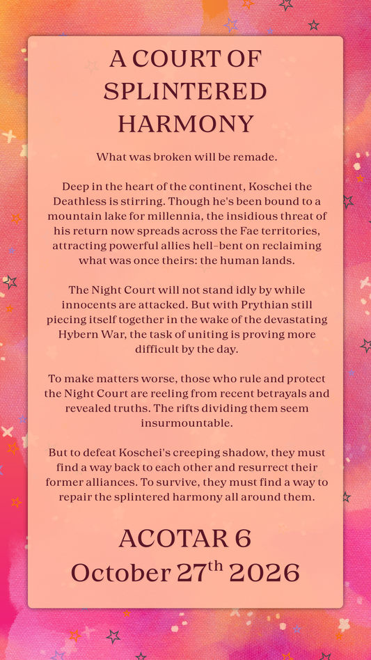 ACOTAR 6 Pre-order