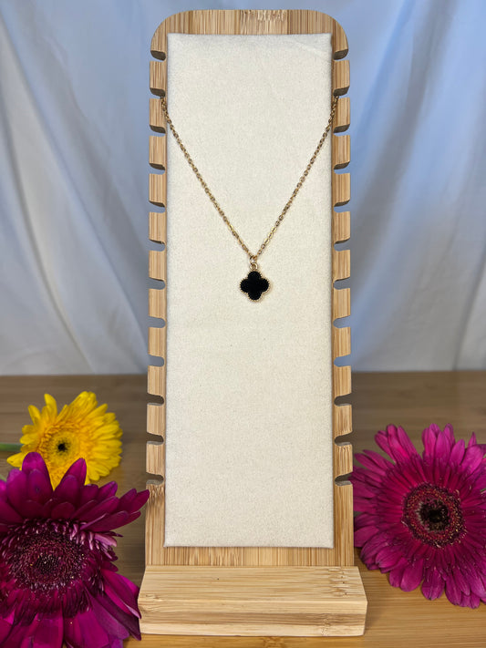 Clover charm - Black