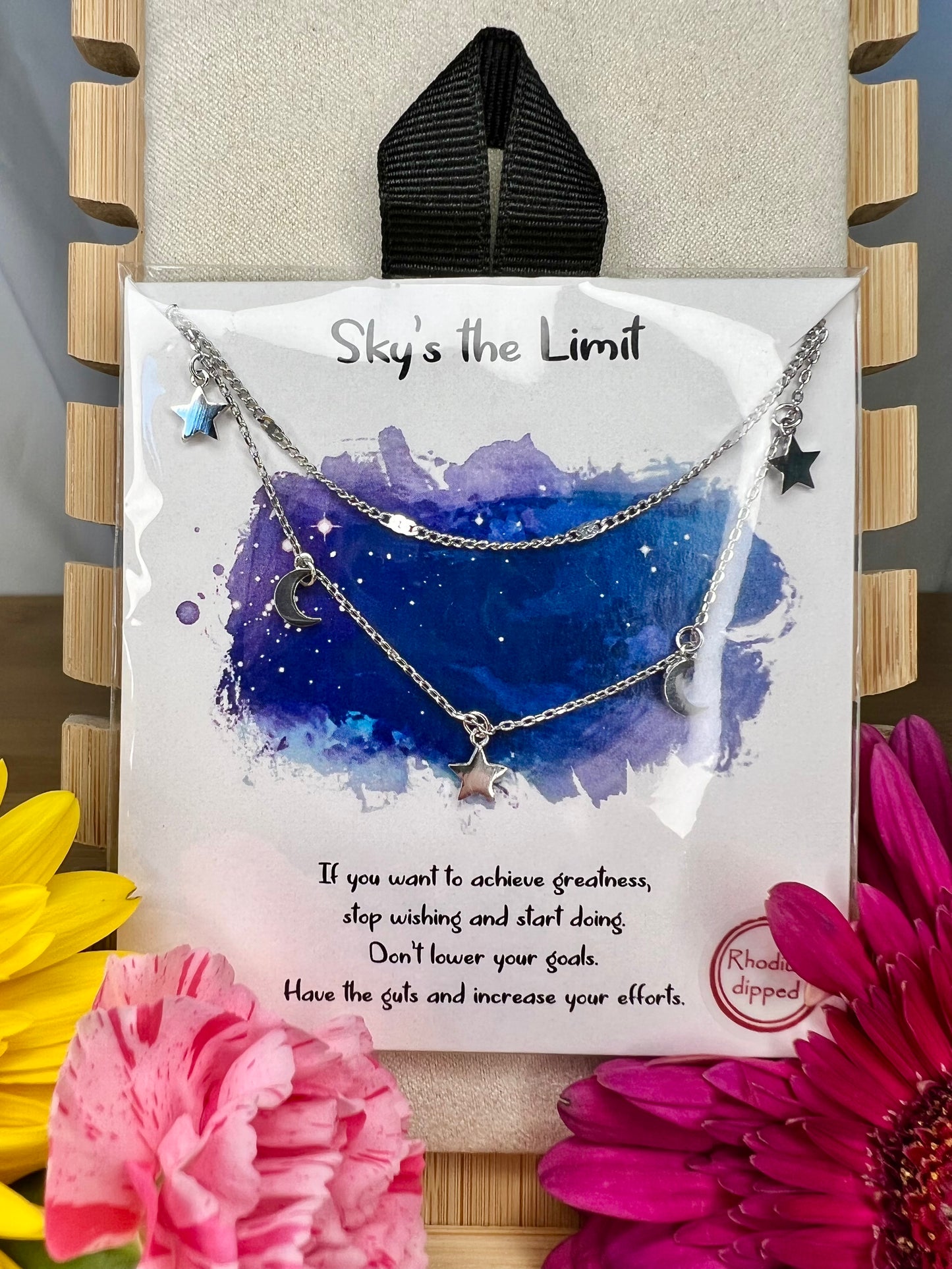 Star and Moons Necklace