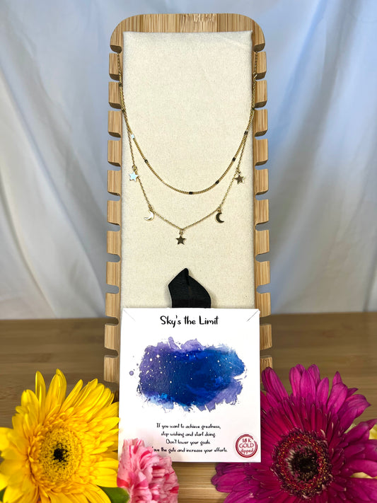 Star and Moons Necklace