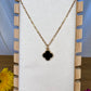 Clover charm - Black