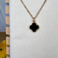 Clover charm - Black